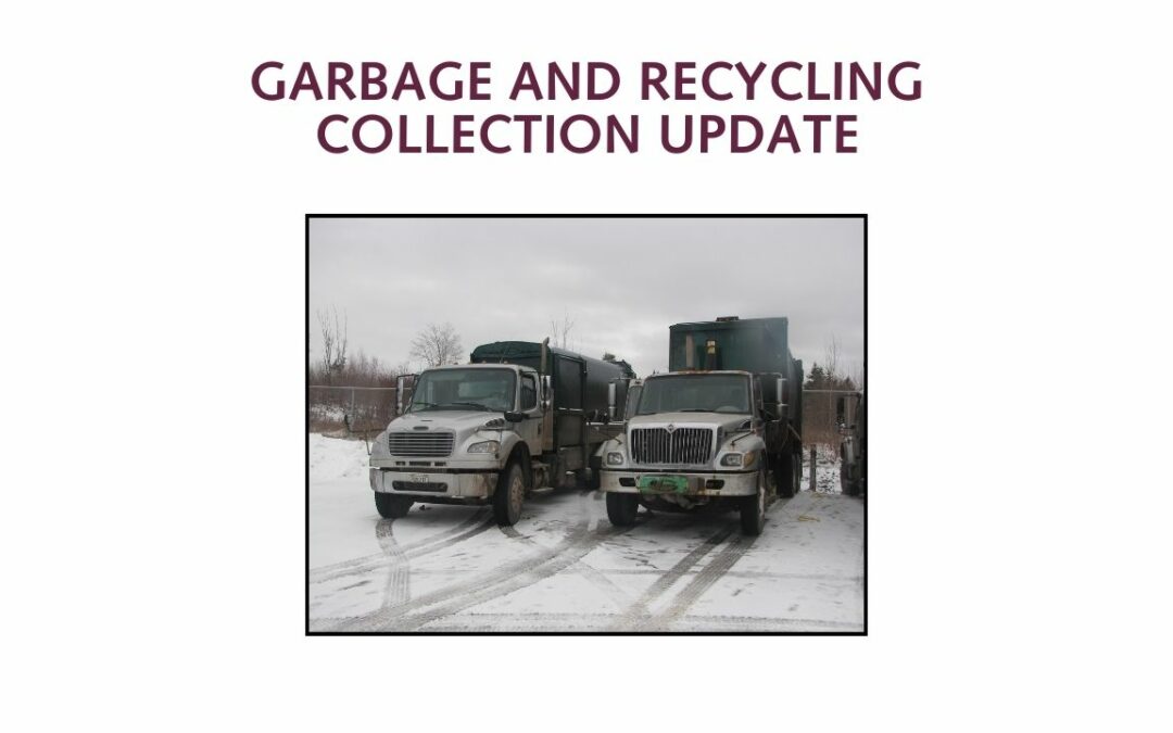 Garbage and Recycling Collection Update