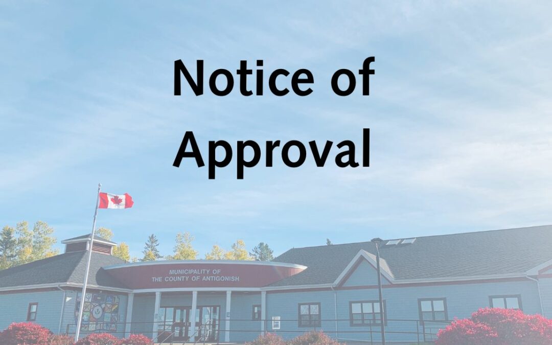 Notice of Approval