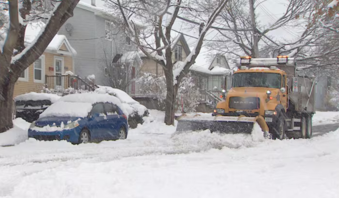 Winter Parking Ban in Effect